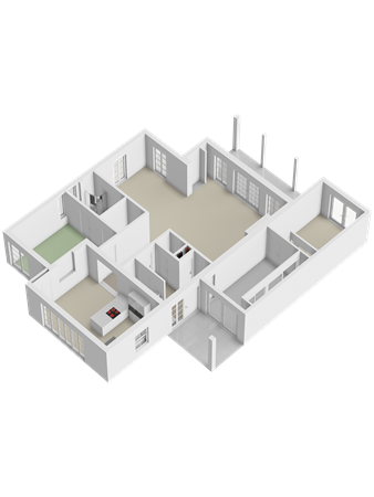 Waarschap 63, 1689 WZ Zwaag - 03 Begane grond 3D.png