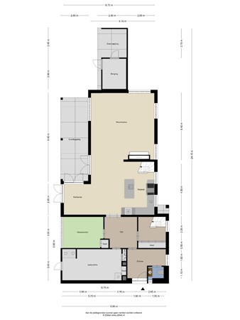 Graaf Willemstraat 26, 1718 BS Hoogwoud - 02 Begane grond.jpg