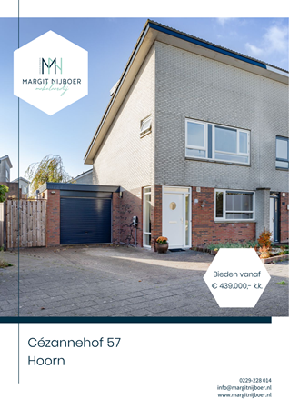 Brochure preview - Cézannehof 57, 1628 XE HOORN (1)