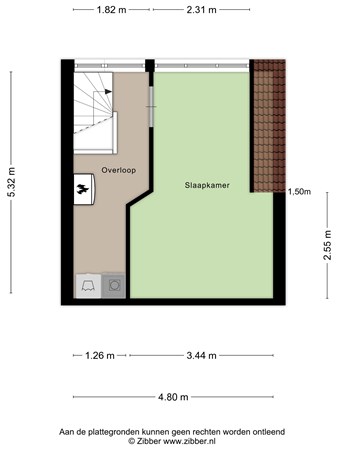 Cézannehof 57, 1628 XE Hoorn - 07 2e verdieping.jpg