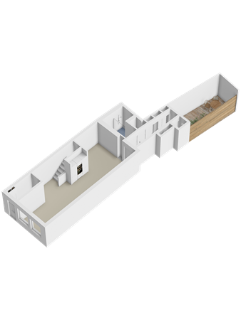 Nieuwland 7, 1621 HJ Hoorn - 03 beg grond met tuin 3d.png