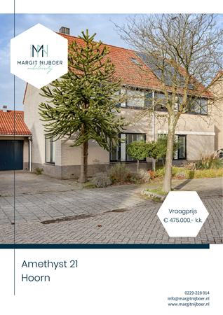 Brochure preview - Amethyst 21, 1625 RV HOORN (1)