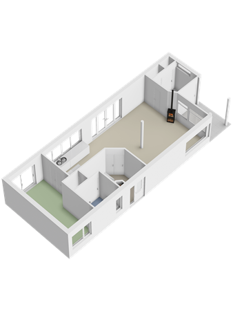 Slapershaven 14, 1621 BK Hoorn - 02 Begane grond 3D.png