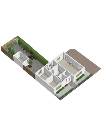 Raadhuisstraat 16, 1687 AH Wognum - 02 bg met tuin 3d.png