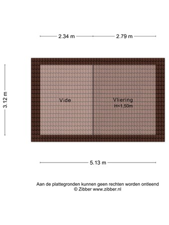 Zevenster 15, 1625 MD Hoorn - 05 vliering.jpg