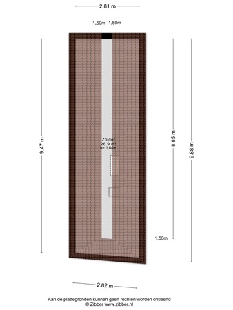 Vismarkt 4, 1621 AX Hoorn - 05 zolder.jpg