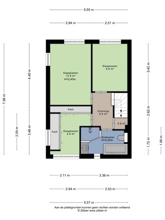 Tinnegieter 87, 1625 AV Hoorn - 03 1e Verdieping.jpg