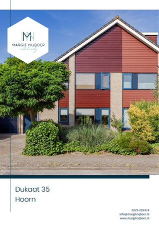 Brochure preview - Dukaat 35, 1628 PP HOORN (1)