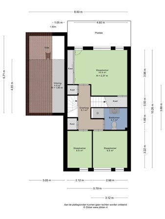 Dukaat 35, 1628 PP Hoorn - 03 1e verd.jpg