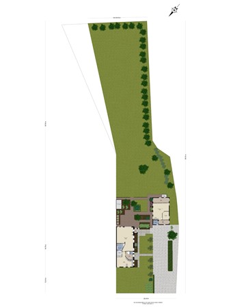Zwaagdijk 67A, 1681 NB Zwaagdijk-Oost - 02 begane grond met tuin.jpg