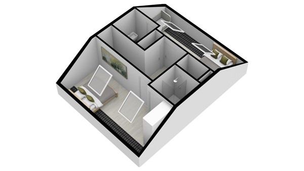 Floorplan - Baanstpoldersedijk 4-509, 4504 PR Nieuwvliet
