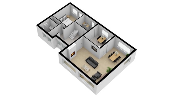 Floorplan - Terhofstededijk 4, 4505 PE Zuidzande