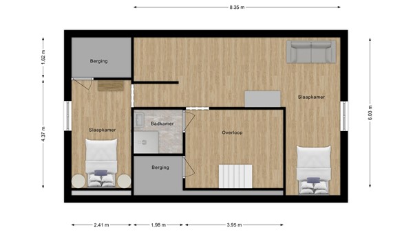 Floorplan - Mettenijedijk 1, 4504 AR Nieuwvliet