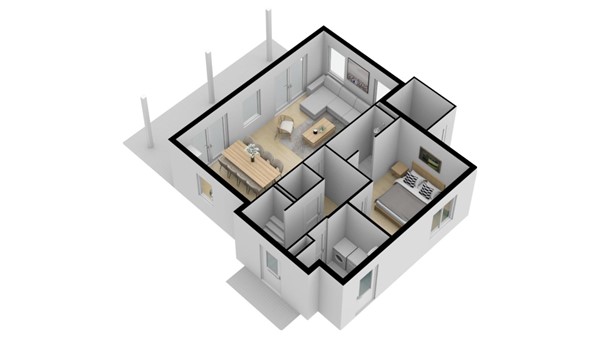 Floorplan - Crakezand 7, 4506 GM Cadzand