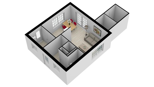 Floorplan - Laan van Cavelot 24, 4506 GB Cadzand