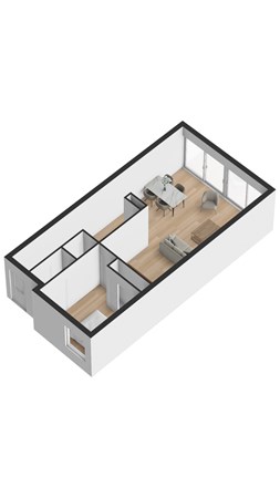 Floorplan - De Lopinge 46, 4506 JX Cadzand