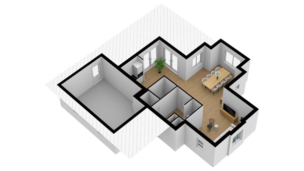 Floorplan - 'T Hoge Duyn 4, 4506 GS Cadzand