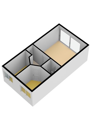 Floorplan - Schorrebloem 18, 4504 RK Nieuwvliet