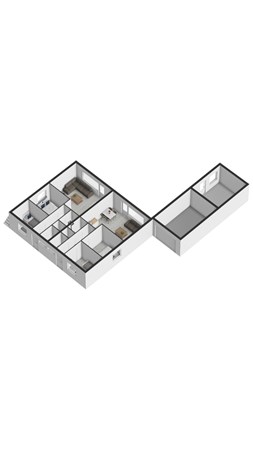 Floorplan - Wijk de Brabander 70, 4506 JC Cadzand