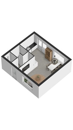 Floorplan - Vijverstraat 27, 4506 AK Cadzand