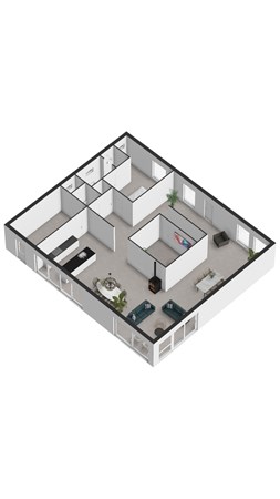 Floorplan - Woordweg 11A, 4503 GB Groede