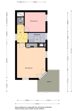 Floorplan - Boulevard de Wielingen 53-010, 4506 JL Cadzand