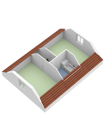 Floorplan - Baanstpoldersedijk 4-214, 4504 PR Nieuwvliet