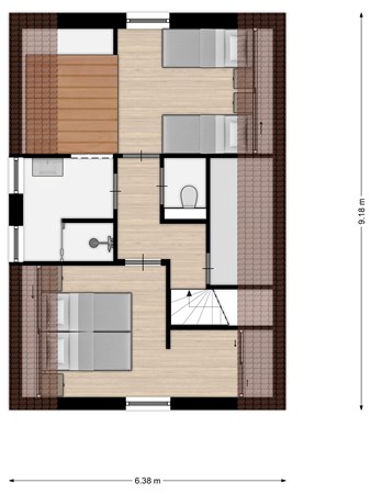 Floorplan - Zeedijk 24-562, 4504 PN Nieuwvliet