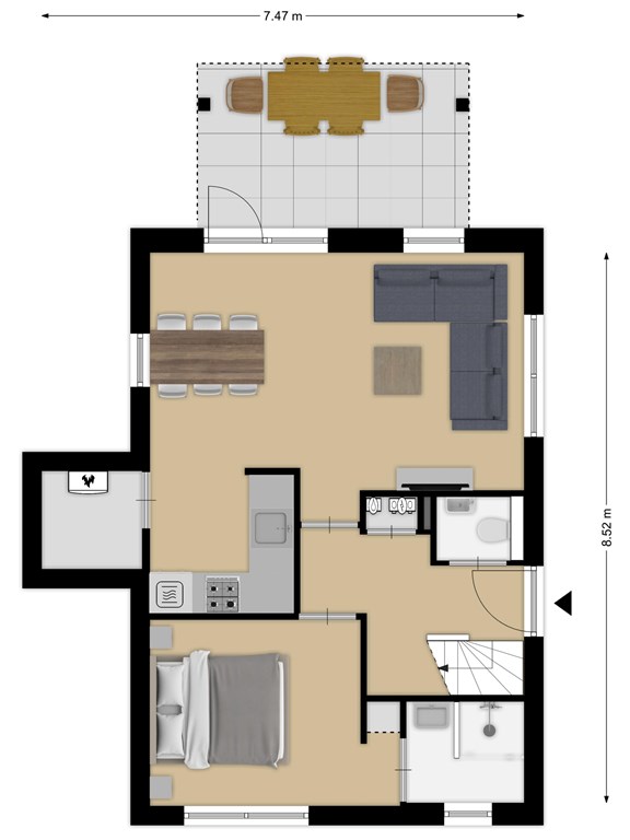 mediumsize floorplan