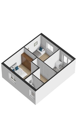 Floorplan - Egelantierlaan 4, 4506 KB Cadzand