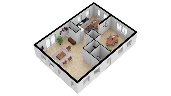 Floorplan - Provincialeweg 1, 4506 HJ Cadzand