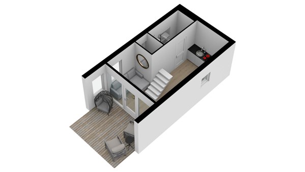 Floorplan - Langeweg 112-472A, 4511 RN Breskens