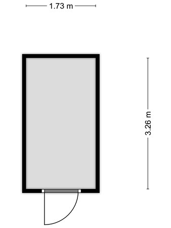 Floorplan - Nieuwesluisweg 1A1020, 4511 RG Breskens