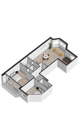 Floorplan - Boulevard de Wielingen 70-005, 4506 JL Cadzand