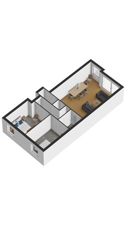 Floorplan - Wijk de Brabander 202, 4506 JD Cadzand