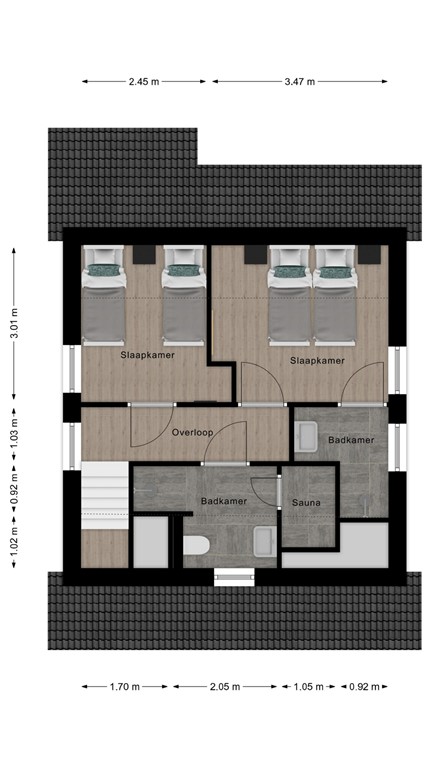 mediumsize floorplan