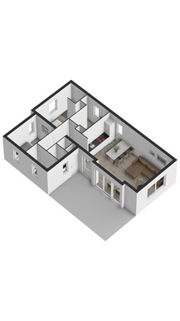 Floorplan - Zeedijk 24-230, 4504 PN Nieuwvliet