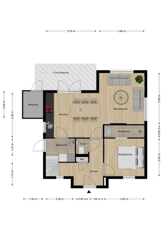 mediumsize floorplan