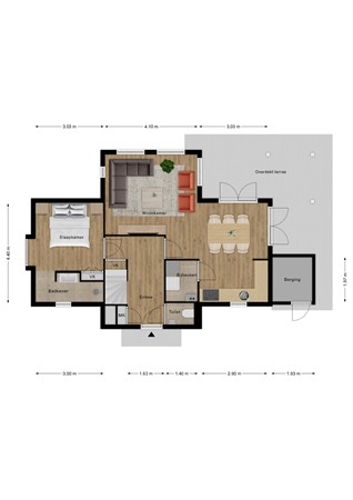 Floorplan - Westduynen 16, 4506 GR Cadzand