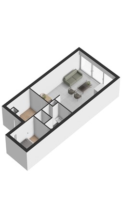 Floorplan - Sleedoornstraat 12, 4506 KD Cadzand
