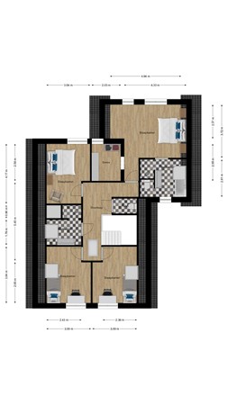 Floorplan - Koolsweg 1C, 4506 AP Cadzand