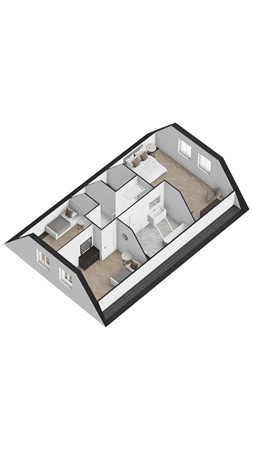 Floorplan - Papenmuts 18, 4515 AZ IJzendijke