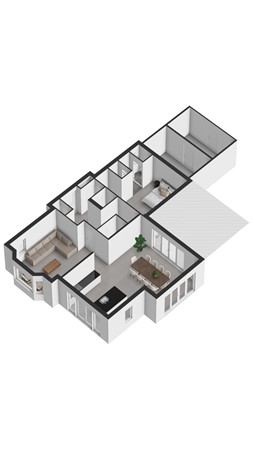 Floorplan - Duinzicht 7, 4506 GV Cadzand