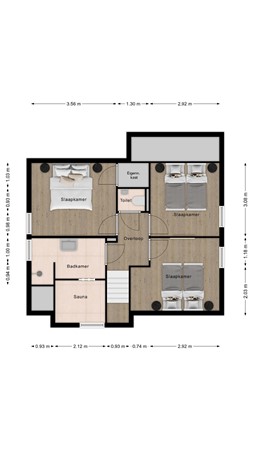 Floorplan - Zandduynen 14, 4506 GN Cadzand