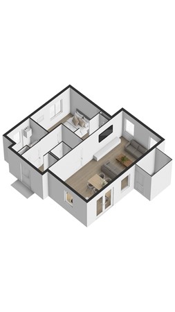 Floorplan - Zandduynen 14, 4506 GN Cadzand