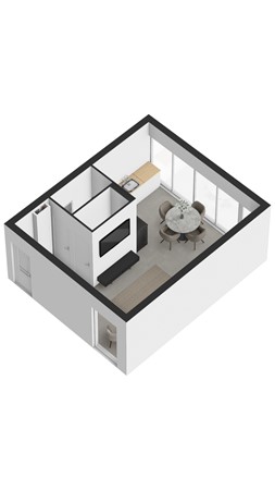 Floorplan - De Lopinge 95, 4506 JZ Cadzand