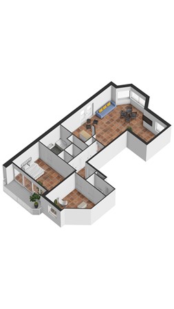 Floorplan - Boulevard de Wielingen 82-017, 4506 JL Cadzand