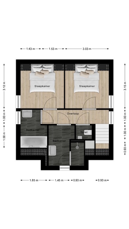 mediumsize floorplan