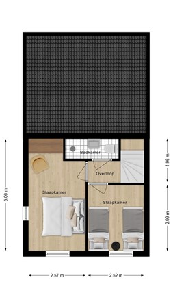 Floorplan - De Brabander Wijk 26, 4506 JA Cadzand