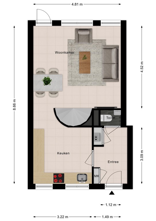 mediumsize floorplan